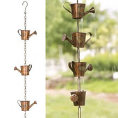 Virdulio lietaus grandinėlė Metaliniai žiedai Virduliai Lietaus grandinės Dekoratyvinė lietaus gaudyklės grandinėlė Pakabinama lietaus grandinėlė Sodo meno kūrinių dekoravimas