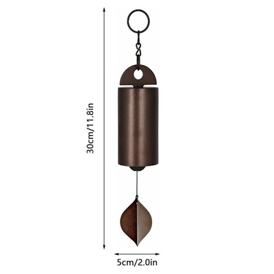 Nordic Style Metal Retro Windbell Home Metaliniai papuošalai, atsparūs rūdims, atsparūs dilimui, ilgaamžiškumas Creative Windbell Dovana