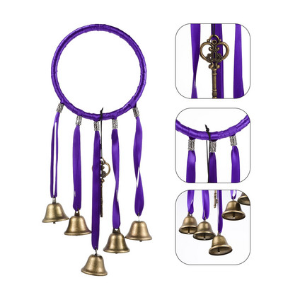 Vēja zvani Zvana zvans Vintage dārza zvani piekaramie rotājumi vara sienas skulptūra pakaramais durvis ragana vikana āra veikalnieks