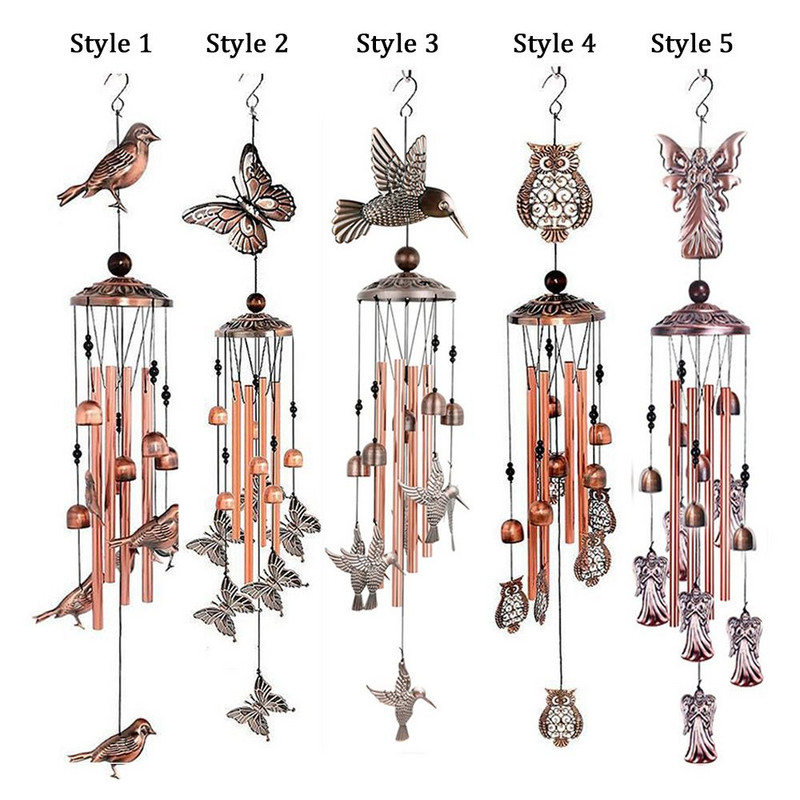 Kūrybingas kiemo dekoravimas Vidaus lauko amatai Dovanos vėjo varpeliai Kabantys Ornamentas Pakabinamas pakabukas Rankų darbo