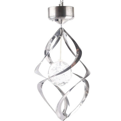 Madingas saulės energija varomas spalvas keičiantis Saturno vėjo suktukas, pakabinamas sodas lauke