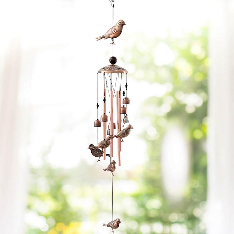 Vėžlių varpeliai – sodo vakarėlio lauko vėjo varpelių pakabukas Unikalūs lauko vėjo varpeliai vidaus ir lauko dekoravimui