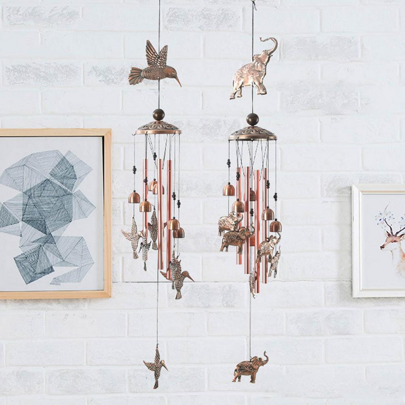 Vėžlių varpeliai – sodo vakarėlio lauko vėjo varpelių pakabukas Unikalūs lauko vėjo varpeliai vidaus ir lauko dekoravimui