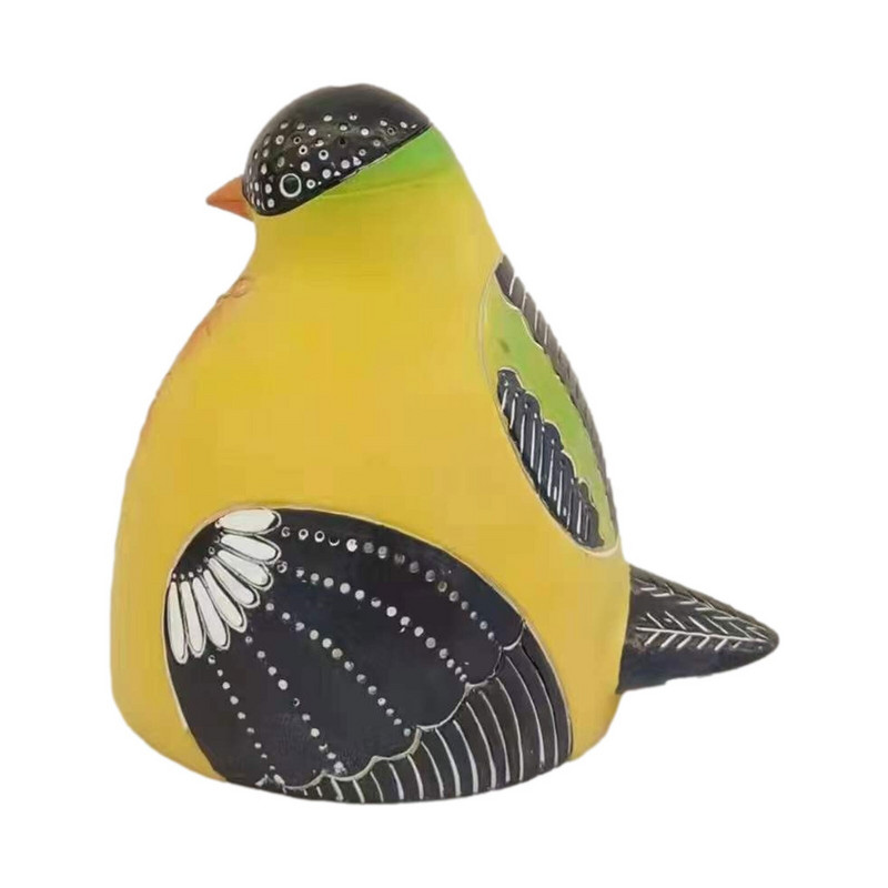 Vėjo varpeliai lauko klirensas Kūrybinis dervos paukščių giesmių varpelis, rankomis dažytas gyvūnų vėjo varpelis, skirtas terasai, verandai, sodo kieme