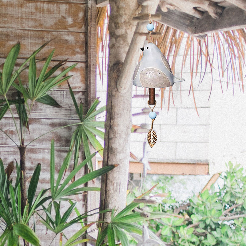 Vėjo varpeliai, rankomis nudažyti paukščių giesmių varpeliai, kolibriai balandžiai, auksaragiai, lauko vėjo varpeliai, paukščių dekoras kiemo verandos sodui