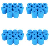40PCS Filter spužva za zamjenu za Intex tip H Periv uložak za višekratnu upotrebu od spužve od pjene za bazen