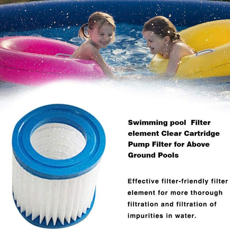 6 kom. Filter za bazen 300 galona Filter uložak, Filter uložak pumpe za bazen HS-630, za pumpu filtera bazena CNIM Hot