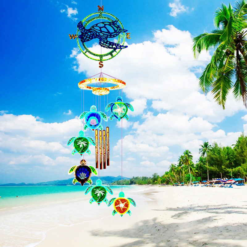 Turtle Wind Chimes Forme din rășină Kit din silicon Turtle Wind Chimes Silicon Mold Make Kit Bundle Epoxy Windchimes Turning Mold for