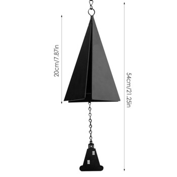 Triangle Wind Bell Εξωτερική αυλή Διακόσμηση Κρεμαστό Wind Bell Holiday Wind Bells Bar Harbor Bell με σημαδούρα Wind Chime Catcher