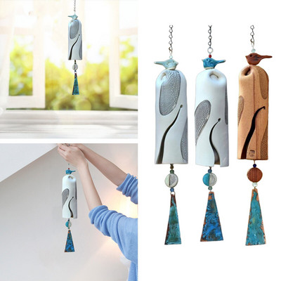 Szélcsengő kültéri mély szélcsengő Retro 14 hüvelykes Dragonfly Windchimes Retro rusztikus csengő kerti teraszra, erkélyre és otthonra