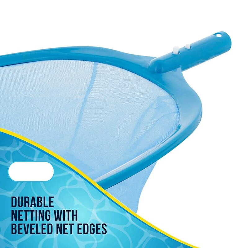 Baseino valymo tinklas profesionalus įrankis gelbėjimo tinklelis Tinklelis baseino skimeris lapų gaudyklė namų lauko baseino valiklis