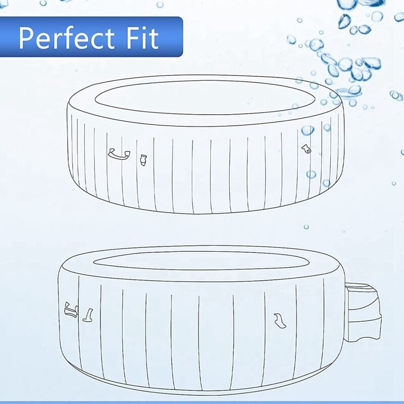 Tip S1 filtar za hidromasažnu kadu, kompatibilan za Intex Purespa, Easy Set Pool Spa filtar patrone 6-Pack