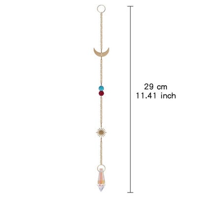 Seturi de pandantive cu cristale colorate, decorațiuni pentru nuntă, pendante cu cristale artificiale, decorațiuni pentru grădinărit, artizanat, cadouri de aniversare