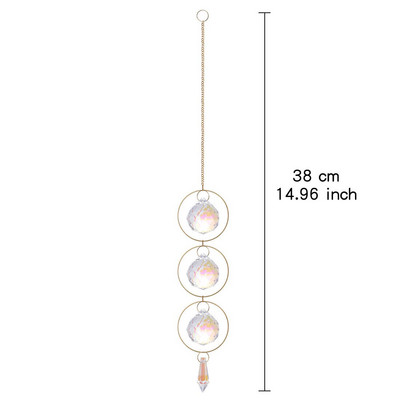 Seturi de pandantive cu cristale colorate, decorațiuni pentru nuntă, pendante cu cristale artificiale, decorațiuni pentru grădinărit, artizanat, cadouri de aniversare