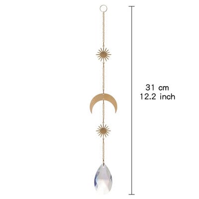 Seturi de pandantive cu cristale colorate, decorațiuni pentru nuntă, pendante cu cristale artificiale, decorațiuni pentru grădinărit, artizanat, cadouri de aniversare