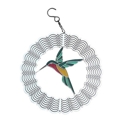 Vidinis lauko 3D tuščiaviduris sodo dekoras Kabantys papuošalai vėjo gaudyklės Vėjo varpelio vėjo suktukas