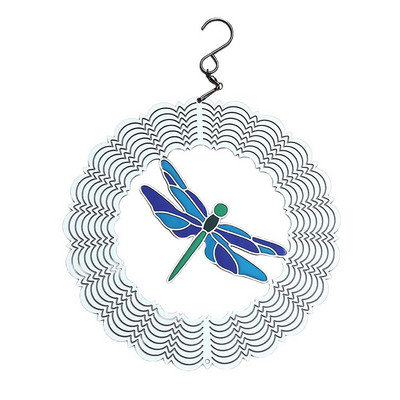 Vidinis lauko 3D tuščiaviduris sodo dekoras Kabantys papuošalai vėjo gaudyklės Vėjo varpelio vėjo suktukas