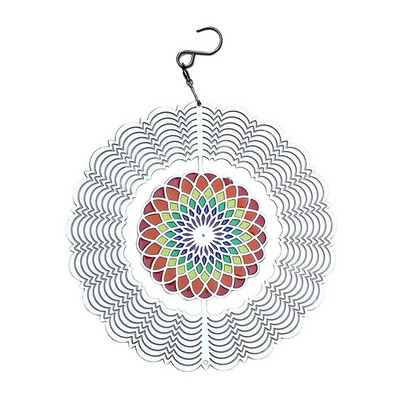 Vidinis lauko 3D tuščiaviduris sodo dekoras Kabantys papuošalai vėjo gaudyklės Vėjo varpelio vėjo suktukas