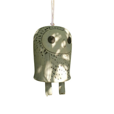 Sodo dekoravimas Gražus kaimiškas gyvūnų vėjo varpelių kambario dekoras Dervos gyvūnų vėjo varpeliai Boho rankų darbo pakabinamas namų dekoravimas