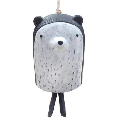 Sodo dekoravimas Gražus kaimiškas gyvūnų vėjo varpelių kambario dekoras Dervos gyvūnų vėjo varpeliai Boho rankų darbo pakabinamas namų dekoravimas