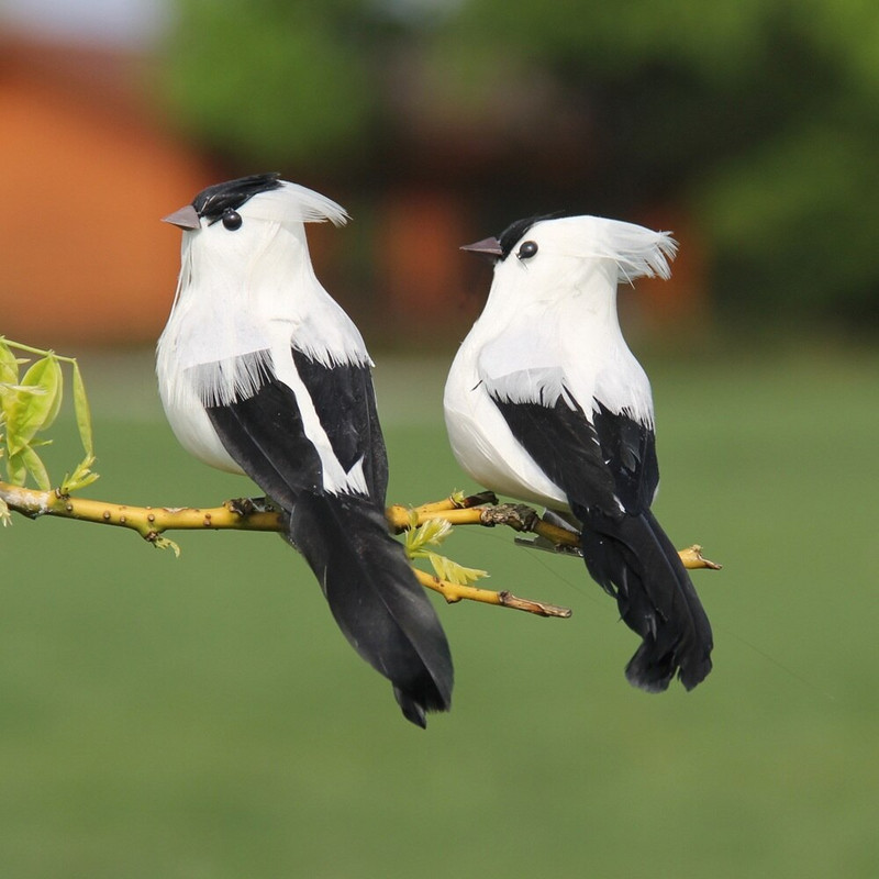 Kreativne pjenaste perje Umjetne papige Imitacija modela ptica Dom Na otvorenom Vrt Ukrasi za vjenčanje DIY Party