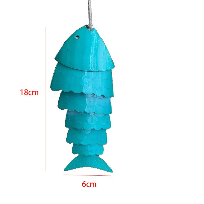 Spalvotas Koi žuvies vėjo varpelis Kalėdų dovana sodo dekoravimas Spalvoti Koi žuvies vėjo varpeliai lauko dervos vėjo varpelių pakabukas