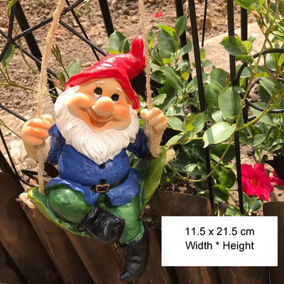 Kūrybiškos mielos varlės Katė Šuo Derva guli Kalėdų Senelio statula Sodas pakabinamas ant medžio Dekoratyvinis pakabukas vidaus lauko dekoro ornamentas