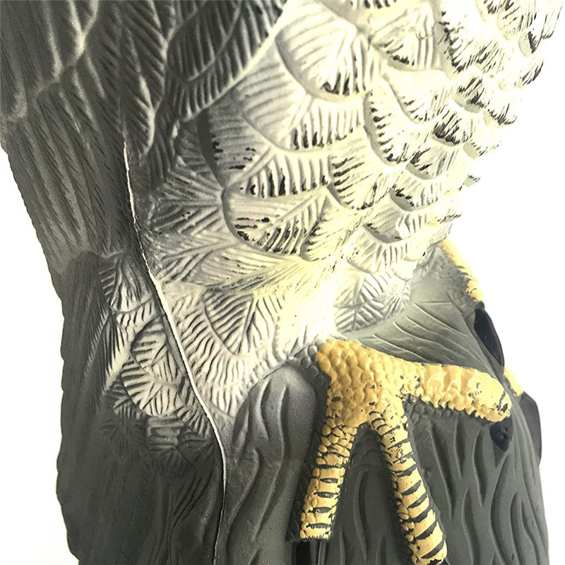 Aia kunstlikud kotkalinnud peibutuskull Simulatsioonimudel hirmutustõrjevahendid Kodu käsitöö Tiigikaunistus Kaunistused Kahjuritõrje