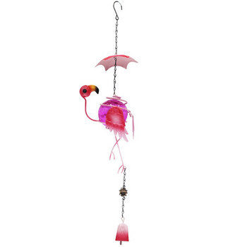 The New Flamingo Wind Chime Τρισδιάστατη τρισδιάστατη γυάλινη μπάλα Βάτραχος Ζώα Μοντελοποίηση Χειροτεχνίας Διακοσμητικά Δημιουργικά μενταγιόν κήπου