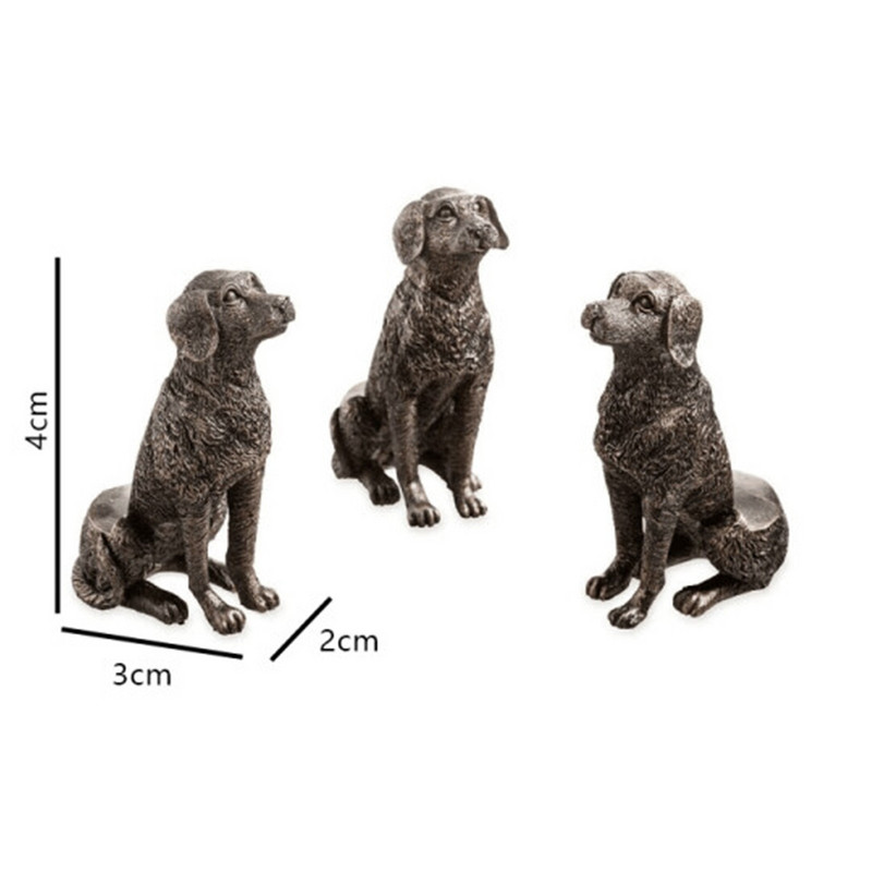 Gyvūnų augalų vazono pėdų gėlių vazono atrama dervos amatų dekoravimo rinkinys iš 3 lauko statulos sodo vazono sodintuvo pėdų sodintuvo atrama