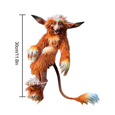 Juokinga dovana pliušinė lėlė kirminas iš labirinto Falkor iš nesibaigiančios istorijos Fuchur rankų darbo kūdikis Ludo iš labirintų žaislo#g3