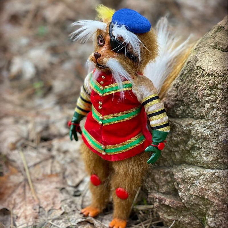 Juokinga dovana pliušinė lėlė kirminas iš labirinto Falkor iš nesibaigiančios istorijos Fuchur rankų darbo kūdikis Ludo iš labirintų žaislo#g3