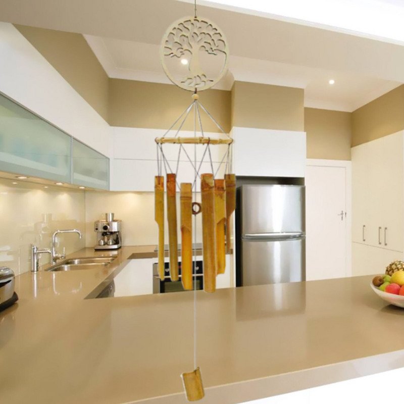 Vėjo varpeliai, bambukiniai vėjo varpeliai, dekoratyvūs vėjo varpeliai, skirti lauko sodui ir patalpoms su atpalaiduojančiu ir raminančiu garsu, klasikinio stiliaus, puikiai tinka H