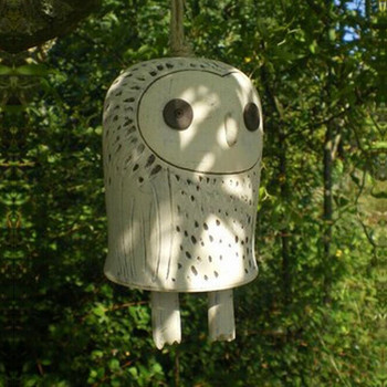 Декорация Градински орнамент 3D Aniaml Вятърни камбанки Rustic Cute mini anima винени камбанки смола ръчно изработени занаяти Пролетни подаръци