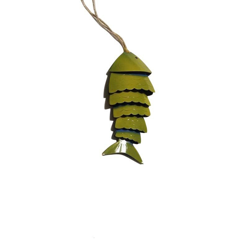 Spalvoti Koi Fish vėjo varpeliai Spalva Koi Fish vėjo varpeliai lauke Metaliniai vėjo varpeliai pakabukas Kalėdų dovana sodo puošmena