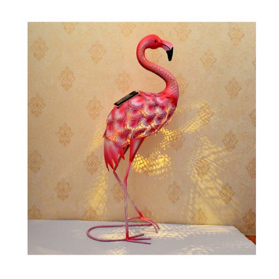 Saulės šviestuvai Povų statulos Sodo puošmena Lauko lempa Tuščiavidurių figūrėlių takas Veja Metalo skulptūra Tuin Decoratie 2022