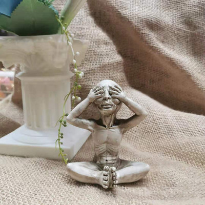 Kosmoso ateivių statula sodo figūrėlė namams Vidaus lauko papuošalai Marsiečiai Skulptūra Dekoracija Helovino dekoras