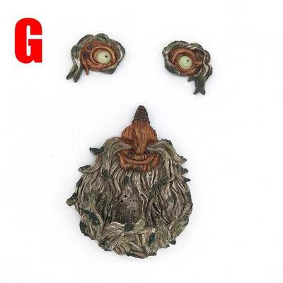 Juokingas seno žmogaus medžio apkabinimas sodo voyeur kiemo menas lauke medis juokingas seno žmogaus veido skulptūra įnoringas medžio veidas sodo puošmena