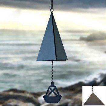 Διακοσμητικό Wind Chime με καταπραϋντικούς και χαλαρωτικούς μελωδικούς τόνους Rocking Buoy Bells in the Ocean Metal Sound Outdoor