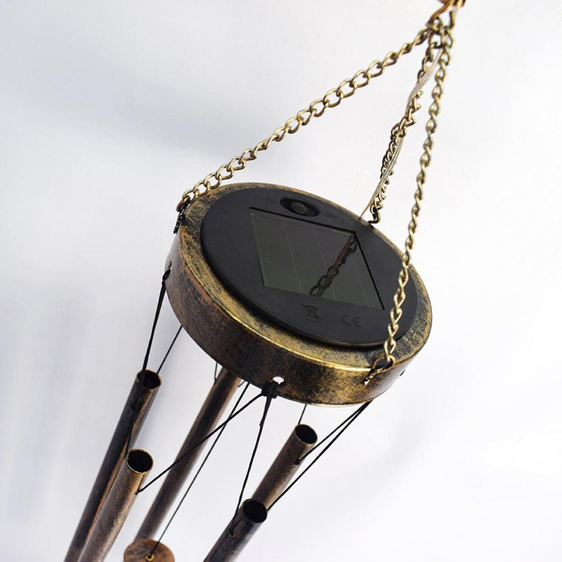 Mėnulio fėjos vėjo varpeliai Saulės pasakų šviestuvai Pakabinimai Lauko dekoras Mėnulio traškantis stiklo rutulys Išskirtinė memorialinė vėjo varpelio dovana M