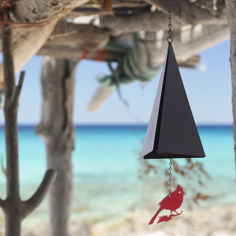 Clopoței geometrici pentru exterior Clopote tuburi Clopoței din metal cupru Clopoțel de vânt în aer liber Curte Balcon Grădină Decor pentru casă Decorare clopoței de vânt