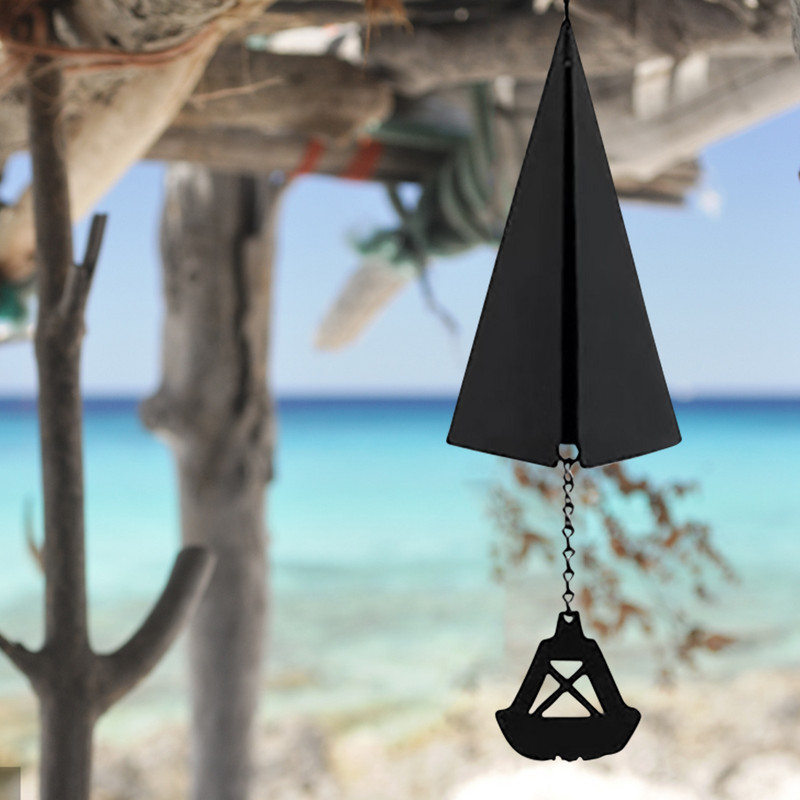 Clopoței geometrici pentru exterior Clopote tuburi Clopoței din metal cupru Clopoțel de vânt în aer liber Curte Balcon Grădină Decor pentru casă Decorare clopoței de vânt