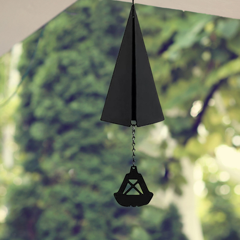 Clopoței geometrici pentru exterior Clopote tuburi Clopoței din metal cupru Clopoțel de vânt în aer liber Curte Balcon Grădină Decor pentru casă Decorare clopoței de vânt