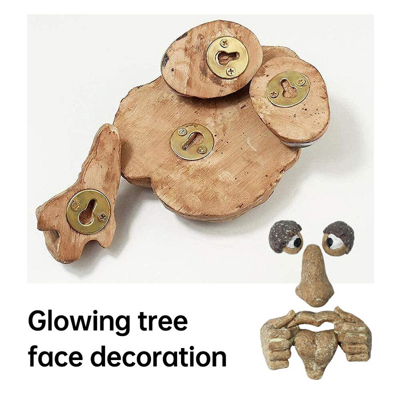 Elf Tree Peeker Ornamentas sodo dekoravimas lauke Namų dekoras kiemo sodo dekoras dekoratyvinė figūrėlė Miniatiūrinė figūrėlė duendes