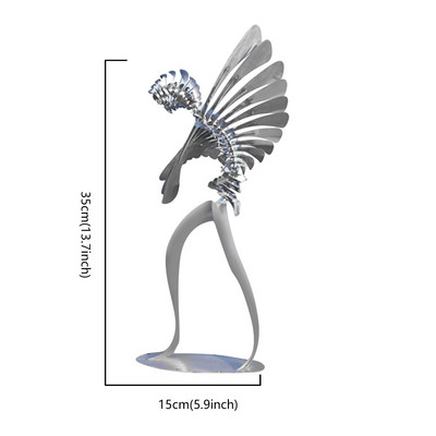 Nerūdijančio plieno humanoidinis vėjo malūnėlis, metalinis besisukantis vėjo malūnas, metalinis popierinis žmogus, vėjo suktukas lauko parko paplūdimyje besisukantis dekoravimas