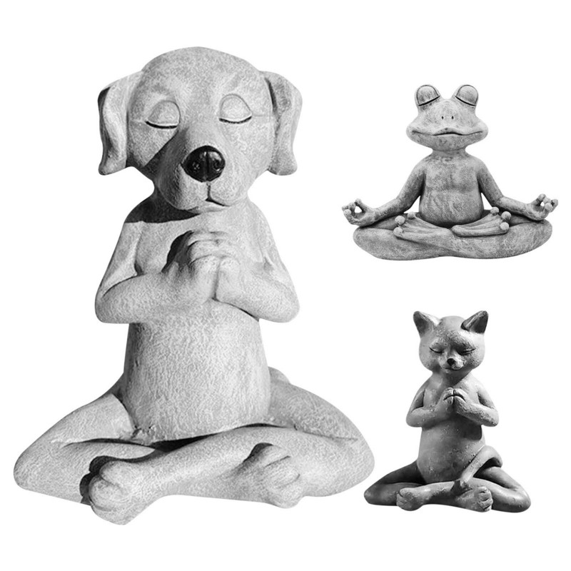 Inglikoera kassi sisekujundus Kuju vaigust vaigust kujud Lemmiklooma mälestuskuju Välisaia Kodukaunistus Magava ingli tiivaskulptuur