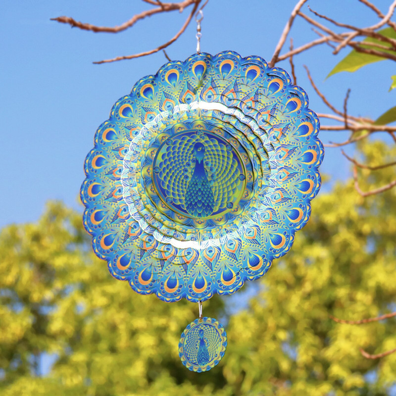 Vėjo varpelio lango skulptūra Gyvenimas Besisukantis srautinis efektas Dizainas Namų sodo dekoravimas Papuošalai Kabantis vėjo suktukas