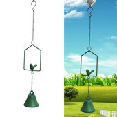 Paukščių vėjo varpas, skirtas lauko senoviniams pakabinimams Paukščių vidaus vėjo varpelio durų sienos langų dekoravimo menas sodo terasos denio kiemui