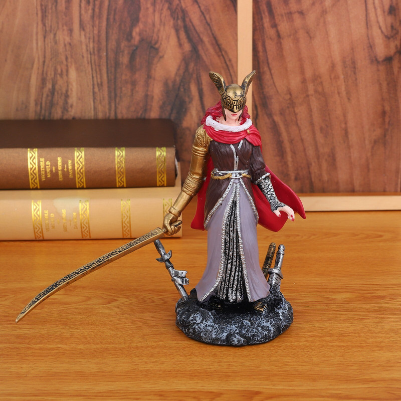 Elden Ring Figura Valkyrie Statue Dekoracija kućne radne površine Akcijske figure Kolekcionarske figurice Izdanje modela Poklon za obožavatelje Prijatelji