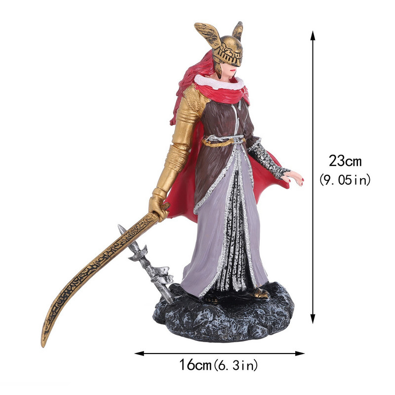 Elden Ring Figura Valkyrie Statue Dekoracija kućne radne površine Akcijske figure Kolekcionarske figurice Izdanje modela Poklon za obožavatelje Prijatelji